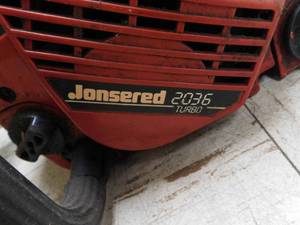 lot 57 image: Jonsered 2036 Turbo 16 Chainsaw