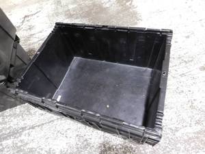 lot 21 image: 4 - Black Storage Bins