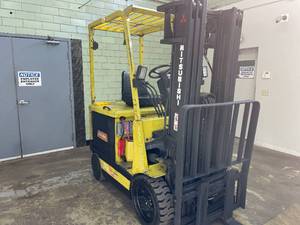 lot 4A image: 2000 Mitsubishi FB20 4000lb Electric Forklift