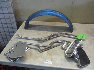 lot 12 image: Motorcycle Parts