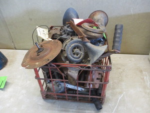 lot 13 image: Auto Parts and Hand Crank Winches