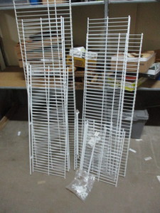 lot 134 image: Wire Rack shelves
