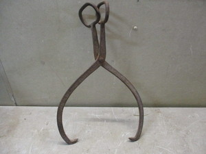 lot 145 image: Antique Ice Tongs