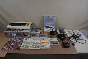 Vintage Commodore VIC 20 Personal Color Computer with Arcade Games