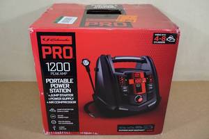 Schumacher Pro 1200 Peak Amp Portable Power Station with Air Compressor