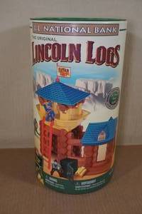 Lincoln Logs -LL National Bank Set