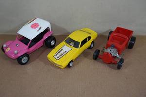Vintage Plastic Toy Cars