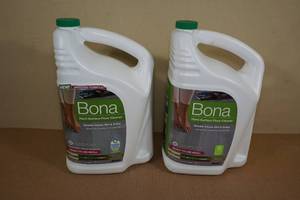 2 Bona Floor Cleaner Jugs -160oz Each