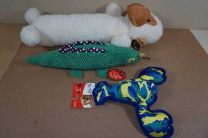 Dog Toys -26 Monkey, 19Dinosaur & 10 Lobster