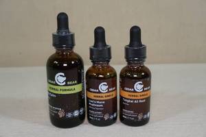 Cedar Bear Dietary Supplements -Calming, Memory, Stamina