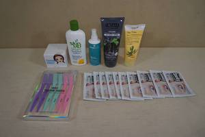 Assorted Skin Care -Moisturizer, Eye Patches, Face Wash