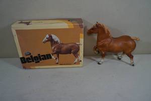 Vintage Breyer Animal Creations Belgian Horse -94 Chestnut