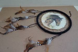 Dream Catcher with Horses