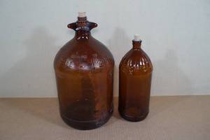Vintage Hi-Lex Brown Jugs