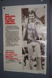 Vintage The Longest Yard Movie Poster - Burt Reynolds
