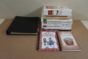 Assorted Cooking Books