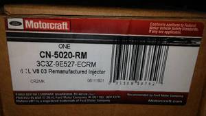 (2) Injectors For 6.0L V8 03 and More.  CN  5020 RM