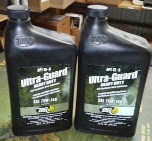 Full Synthetic Gear Lube SAE 75W 140 (2) Quarts by BG