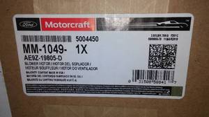Blower Motor AE9Z-19805 D