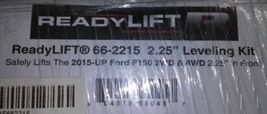 2.25 Inch Leveling Kit By Ready Lift.   Front Fits 2015 and Up, F150 2 WD and 4WD.