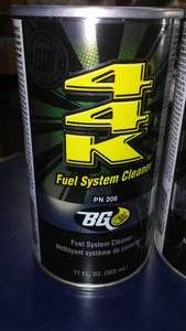 44K Fuel System Cleaner (Qty 4) 11oz. Cans BG