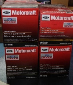 (4) Fuel Filters FD-4596