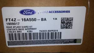 Rear Splashguard Kit FT4Z-16A550-BA