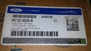 Axel Shaft HC3Z-4234-A, F-350 Super Duty
