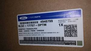 Bumper 9L3Z-17757-DPTM