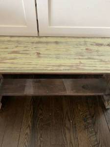 Wood Bench