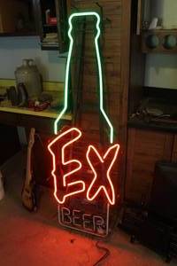 lot 401 image: EX Beer Neon Light
