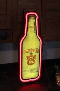 lot 402 image: Smirnoff Ice Neon Light