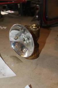lot 461 image: Vintage Columbia Model C Miners Lamp