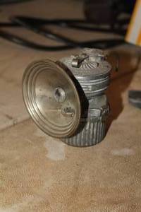 lot 463 image: Vintage Fred R. Belt Company Miners Lamp