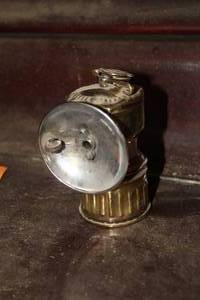 lot 473A image: Vintage Justrite Miners Lamp
