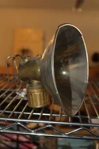 lot 483 image: Vintage Justrite Miners Lamp