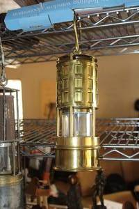lot 499 image: Vintage Koehler Safety Lamp