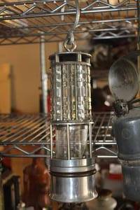 lot 501 image: Vintage Safety Lamp