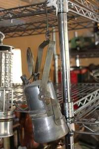 lot 502 image: Vintage Safety Lamp
