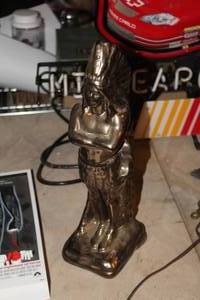 lot 519 image: Native American Table Statue