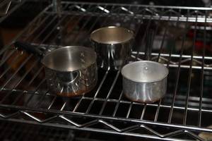 lot 577 image: Lot of (3) Mini Pots