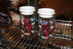 lot 561 image: Lot of (2) California Raisins Canister with Lid