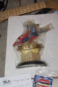 lot 663 image: Modern Era Superman In A Single Bound - Daily Planet Statue 1996