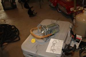 lot 433 image: Vintage Justrite No. 44S Electric Lantern (in box)