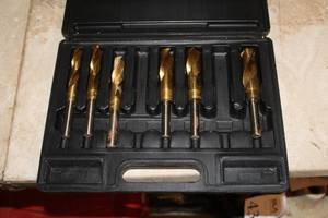 lot 442 image: Drill Bit Set 6-piece w Plastic Case