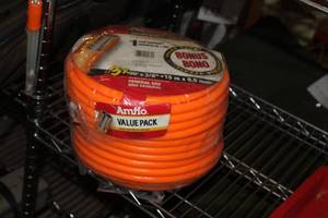 lot 445 image: Amflo PVC Multi-Purpose Air Compressor Hose 3-pack 50x38