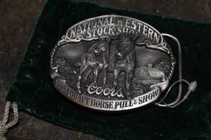 lot 839 image: Coors Limited Edition No. 7 of 700 Belt Buckle