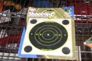 lot 697 image: Birchwood Casey Shoot-N-C Self-Adhesive Bulls-Eye Targets