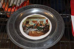 lot 709 image: Canton Ohio 1973 11 The Great American Revolution 1776 Decorative Plate