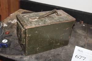 lot 680 image: 460 Cartridges NATO 7.62mm Blank M82 Ammo Box